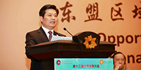 融聚世界華商 共贏在印尼------寶鷹集團董事局主席古少明應(yīng)邀出席第十三屆世界華商大會并接受中央電視臺采訪