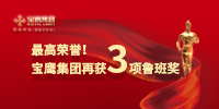 最高榮譽(yù)！寶鷹集團(tuán)再獲三項(xiàng)魯班獎(jiǎng)